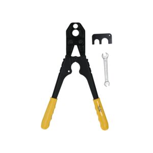 Apollo Lightweight and Strong PEX Combo Crimp Tool Yellow and Black 69PTKH0014C